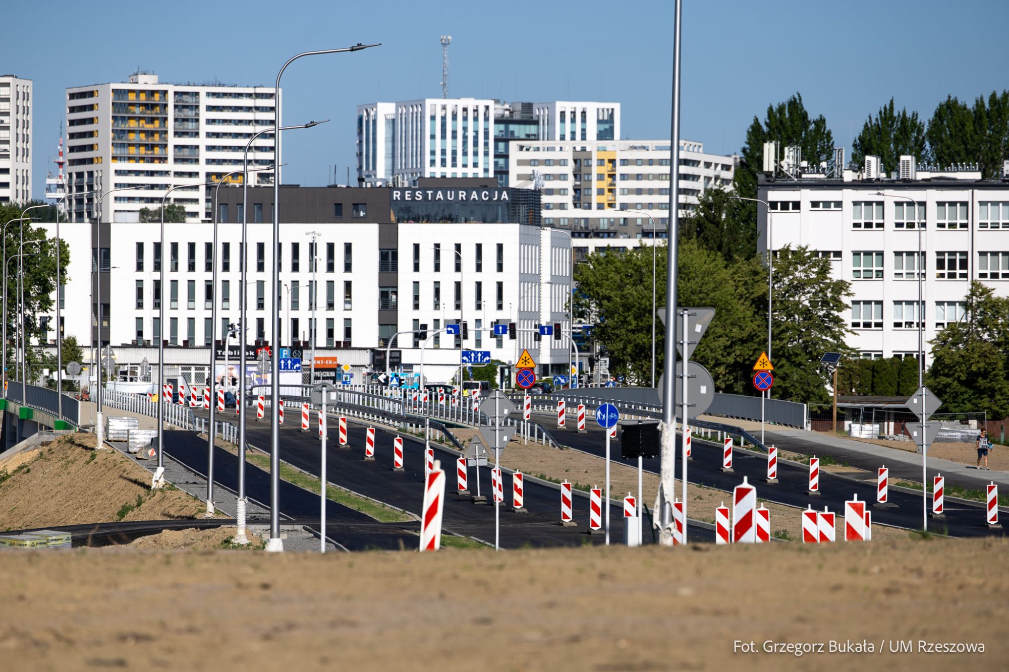 zdjęcie z pierwszego odcinka Wisłokostrady, fot. Grzegorz Bukała, Urząd Miasta Rzeszowa